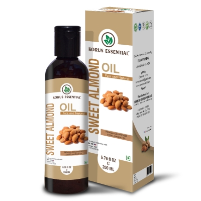 Pure Sweet Almond Oil 200ml Pack