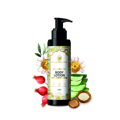 Shea Butter Body Lotion with Vitamin E and Chamomile Extract